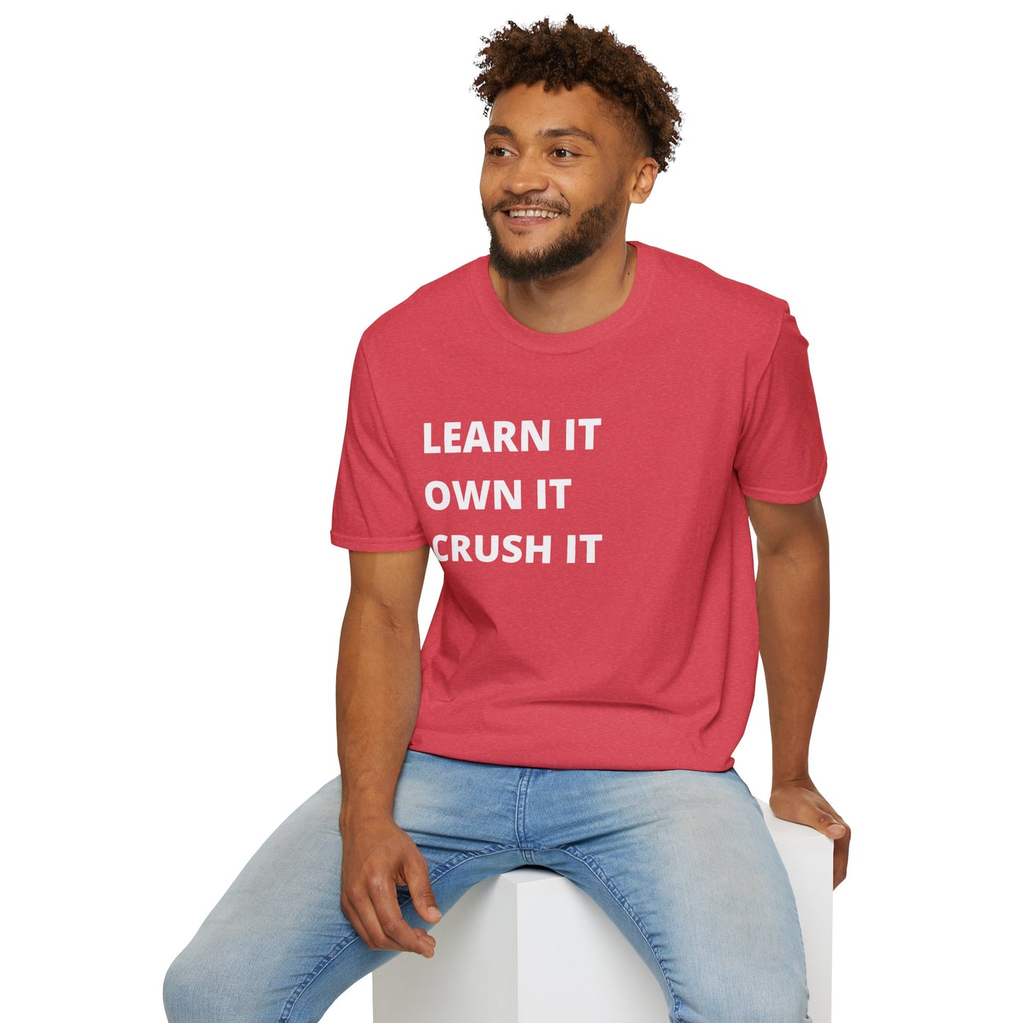 Learn, Own, Crush Unisex Softstyle T-Shirt
