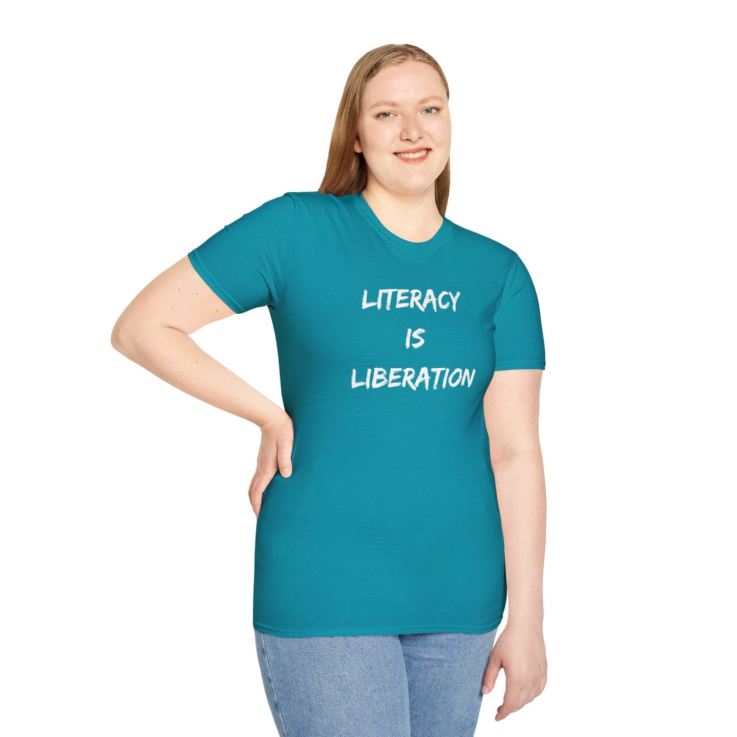 Literacy Is Liberation Unisex Softstyle T-Shirt