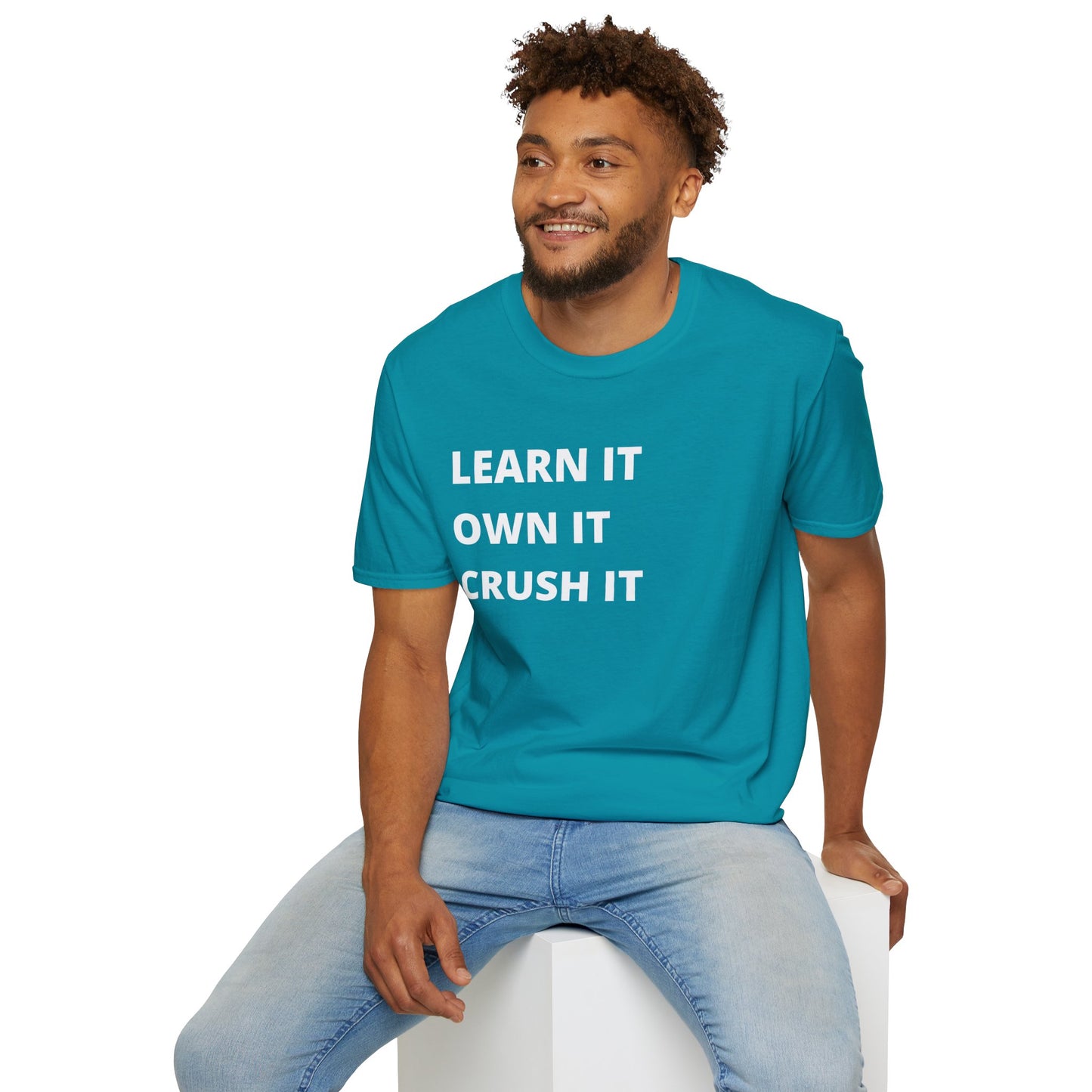 Learn, Own, Crush Unisex Softstyle T-Shirt