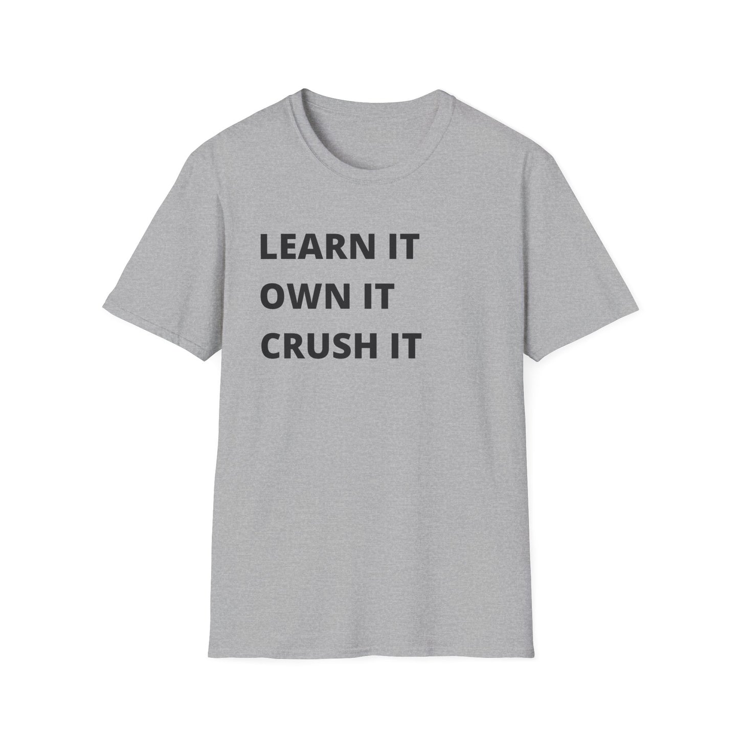 Learn, Own, Crush Unisex Softstyle T-Shirt