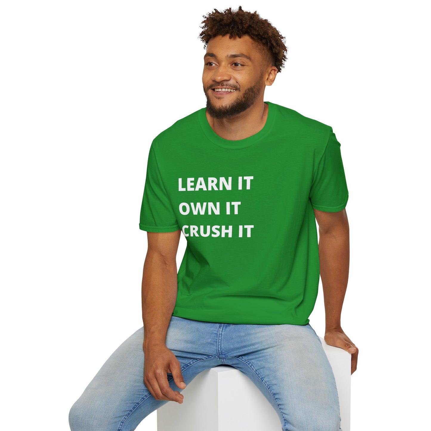 Learn, Own, Crush Unisex Softstyle T-Shirt