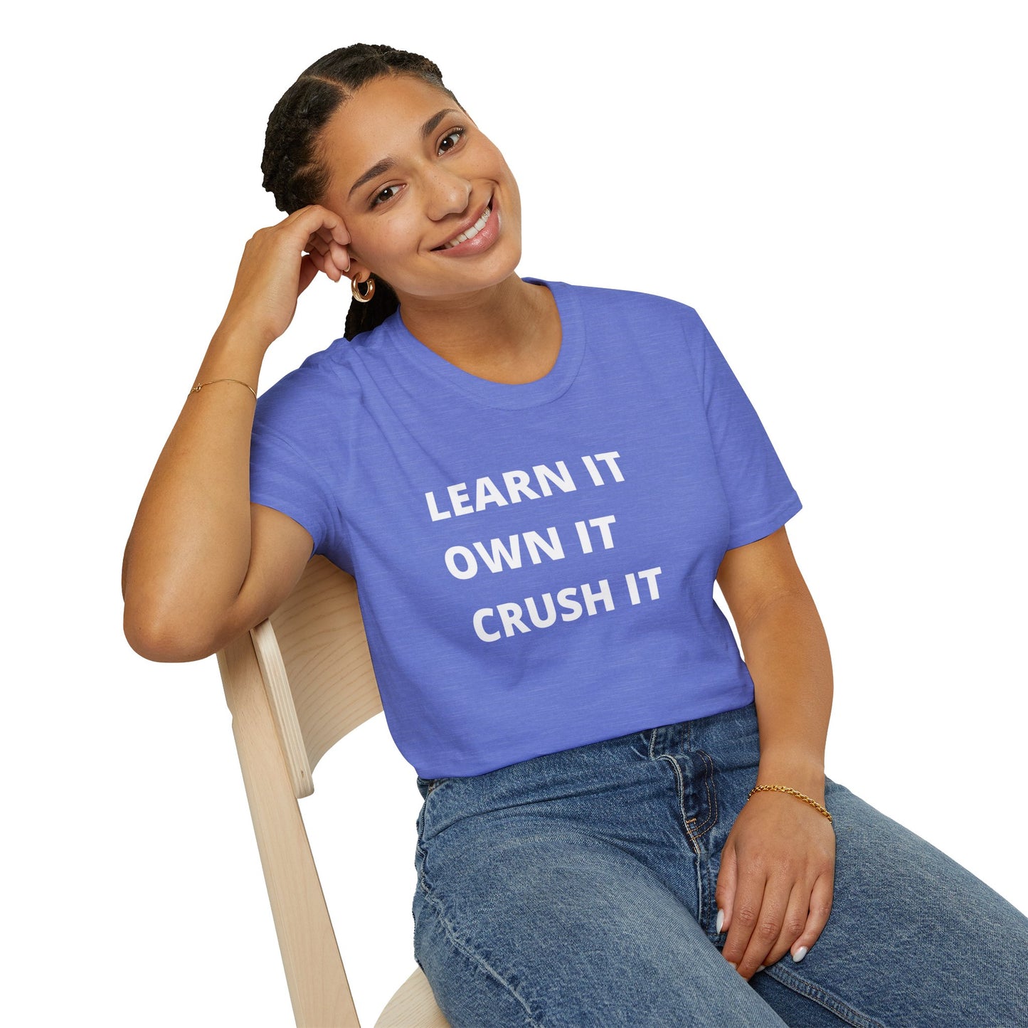 Learn, Own, Crush Unisex Softstyle T-Shirt