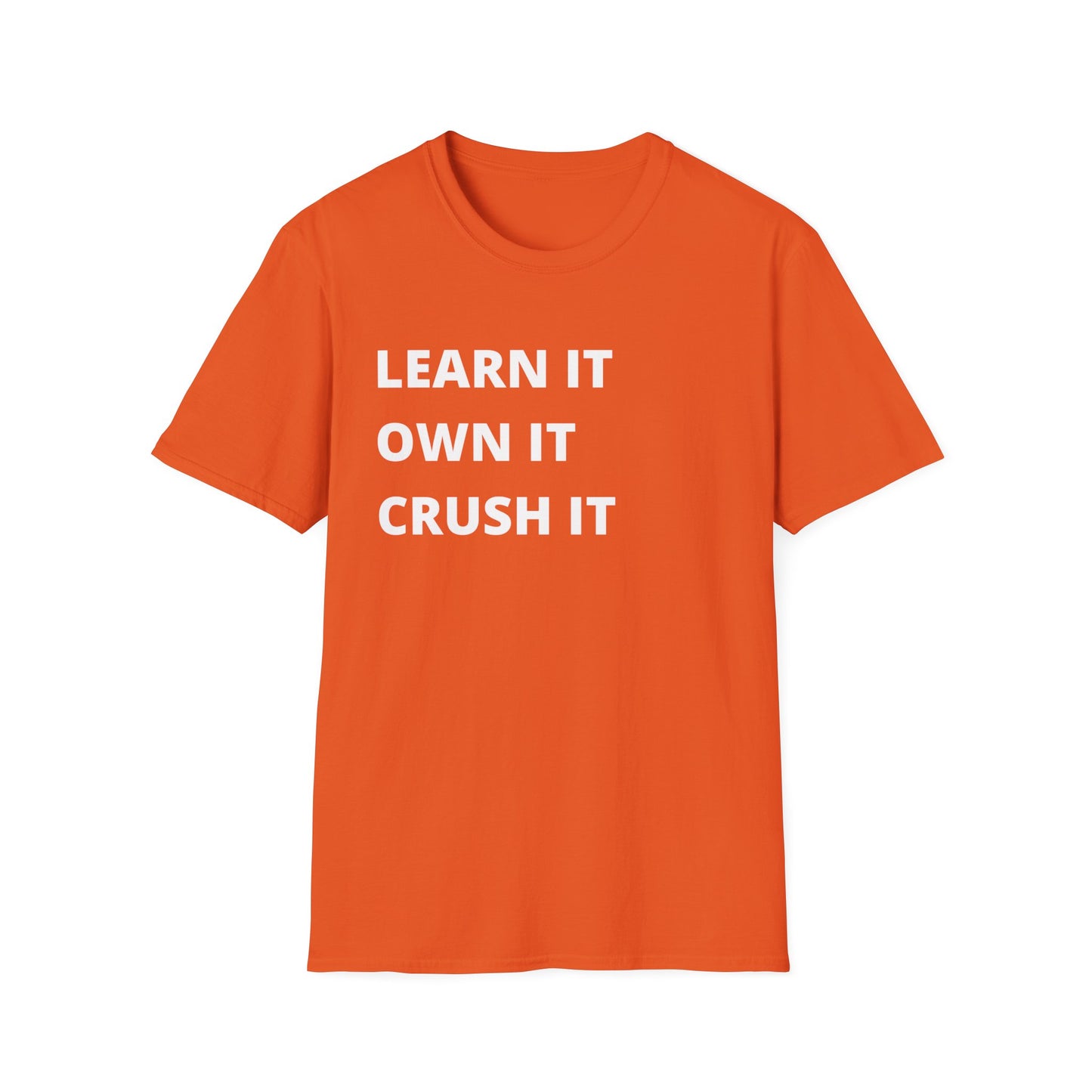 Learn, Own, Crush Unisex Softstyle T-Shirt