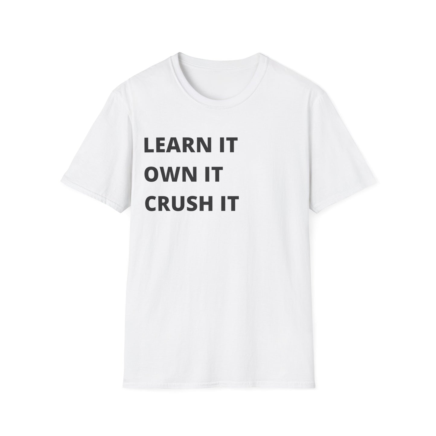 Learn, Own, Crush Unisex Softstyle T-Shirt
