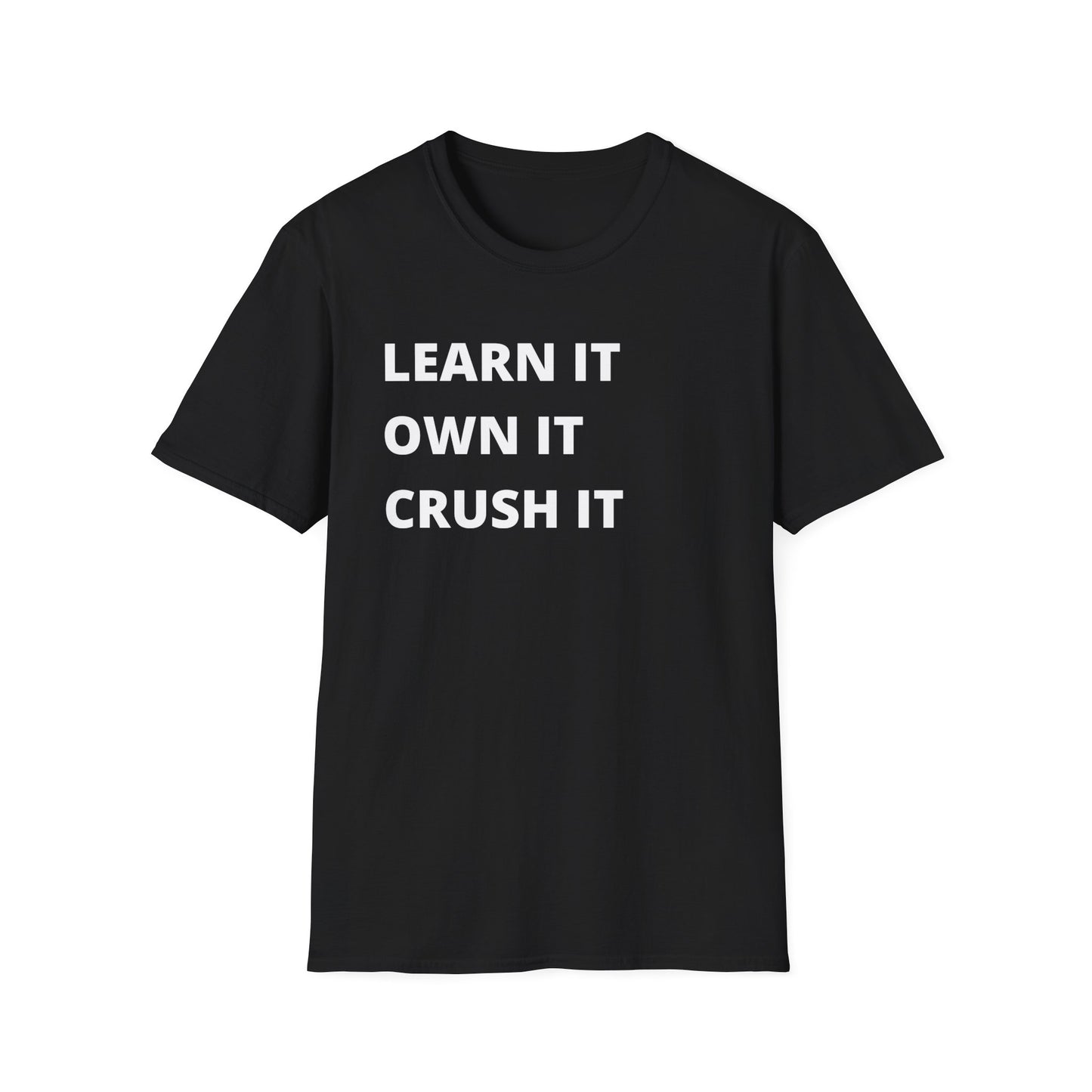 Learn, Own, Crush Unisex Softstyle T-Shirt