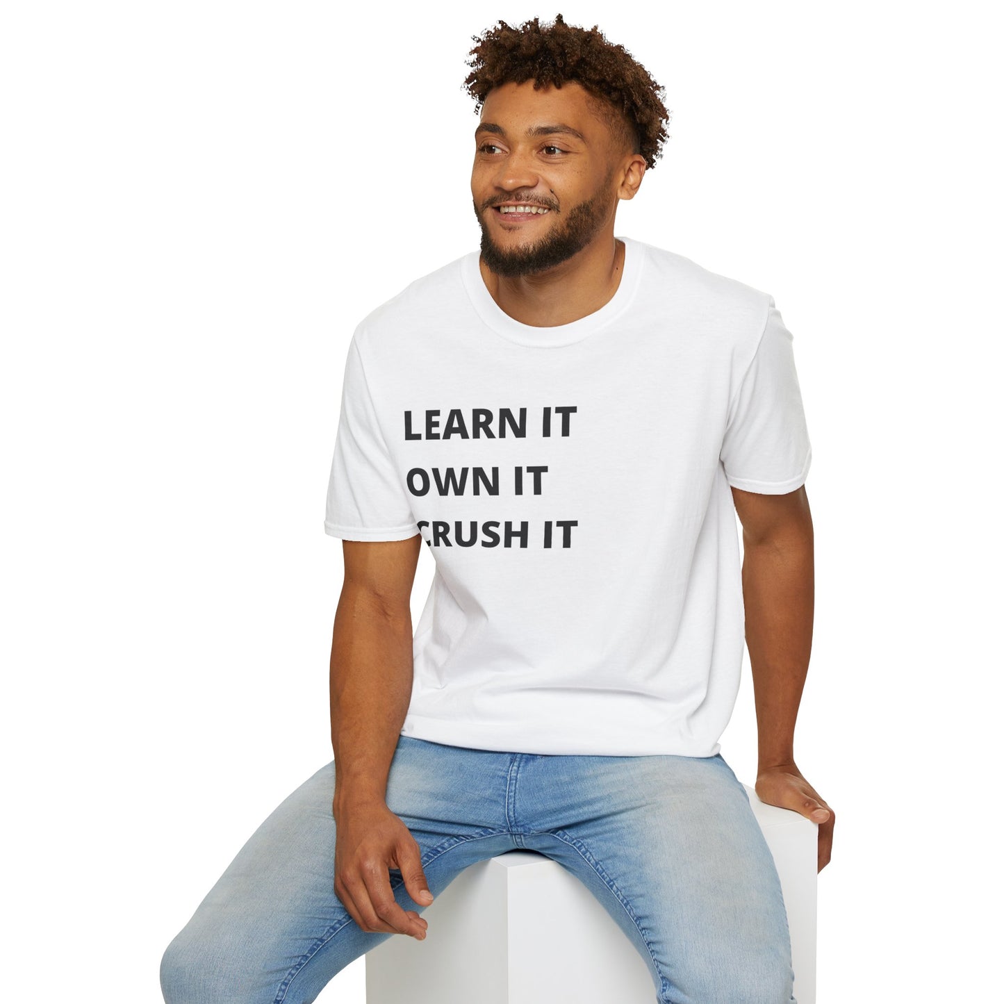 Learn, Own, Crush Unisex Softstyle T-Shirt