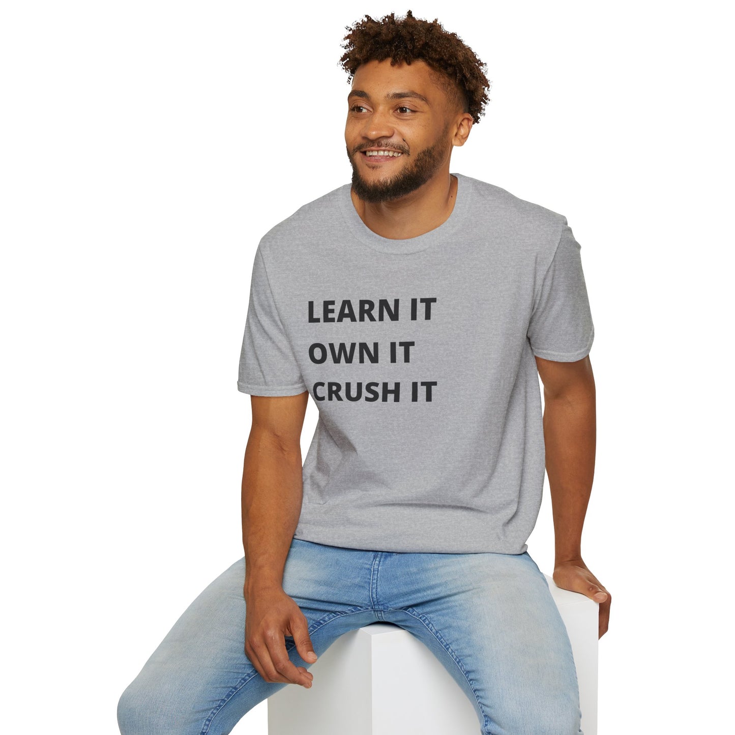 Learn, Own, Crush Unisex Softstyle T-Shirt
