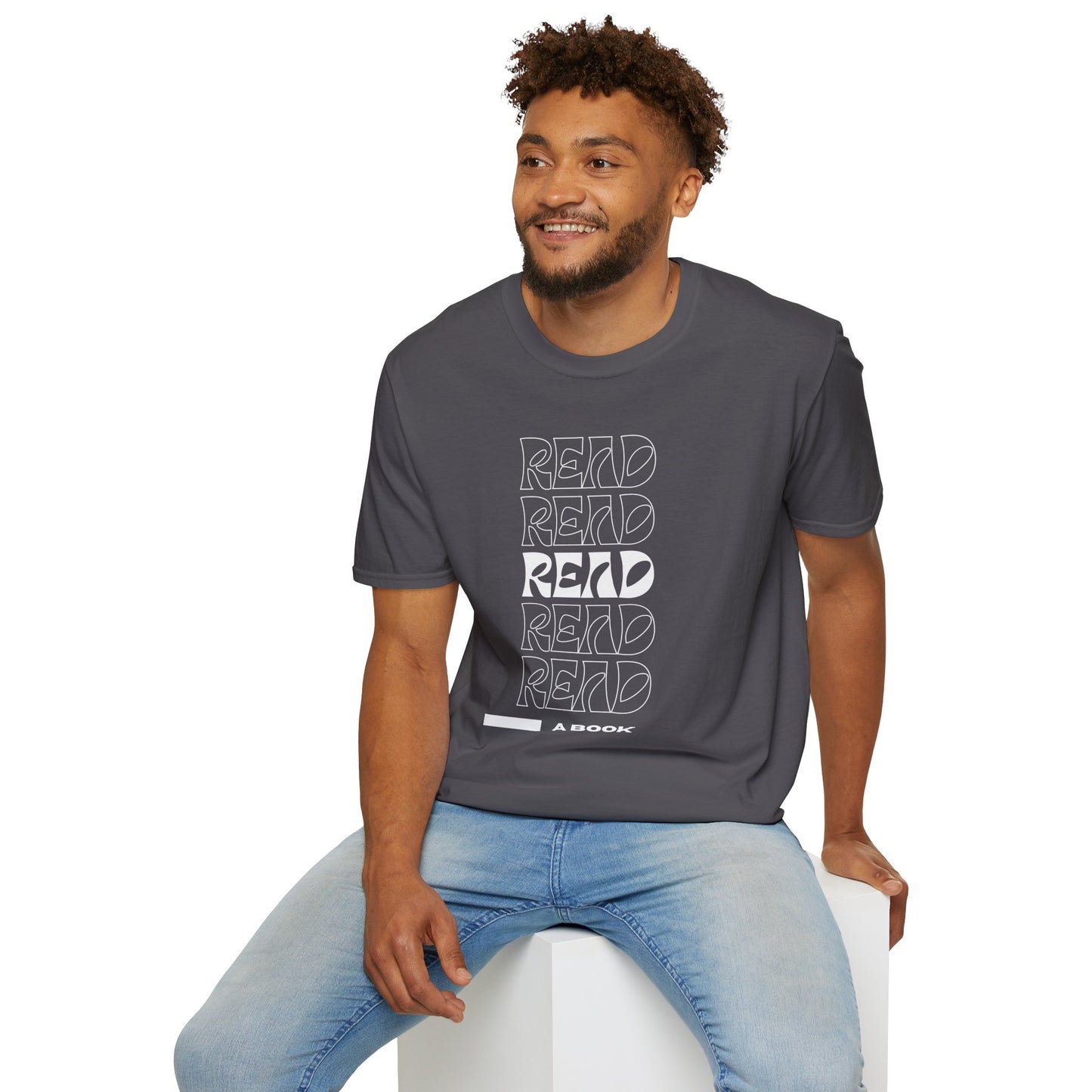 READ A Book Unisex Softstyle T-Shirt