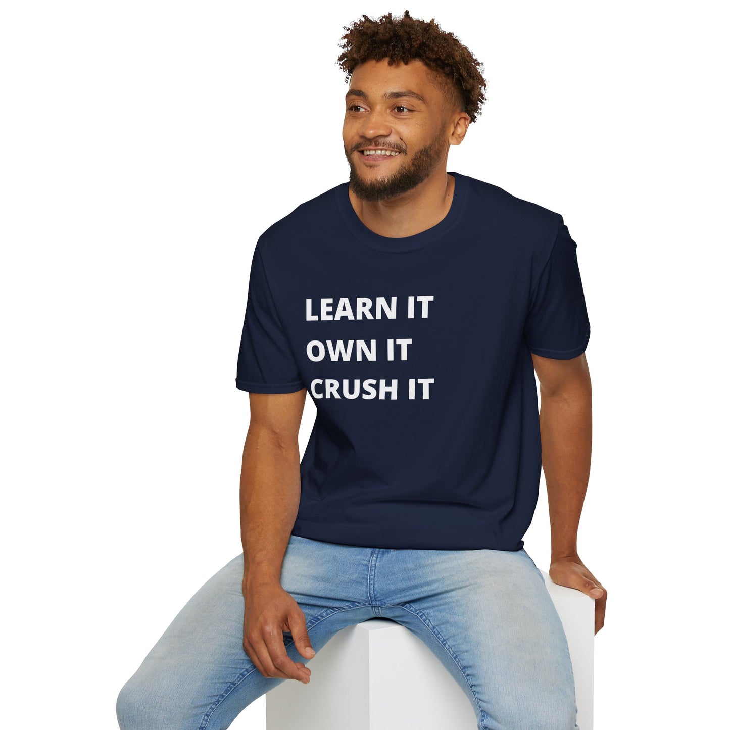 Learn, Own, Crush Unisex Softstyle T-Shirt