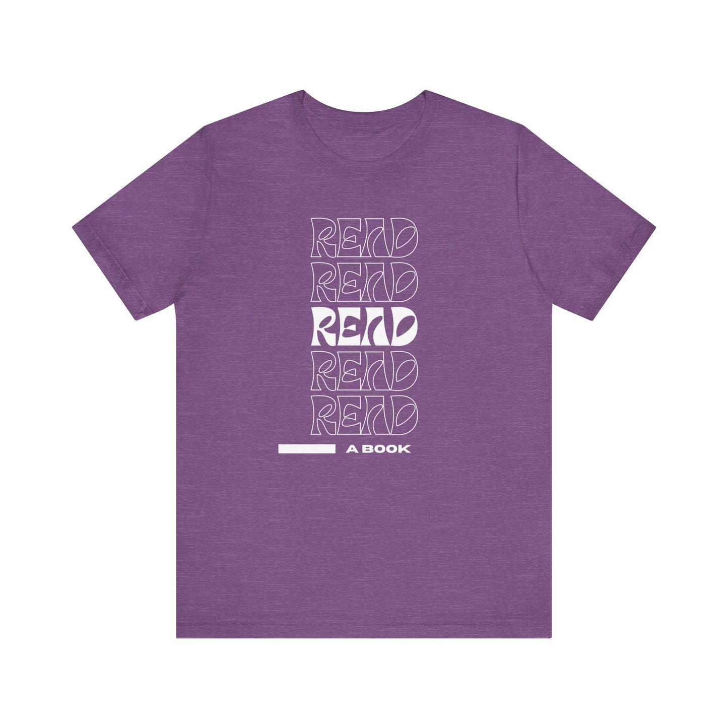 READ Unisex Jersey Short Sleeve Tee (Berry Collection)