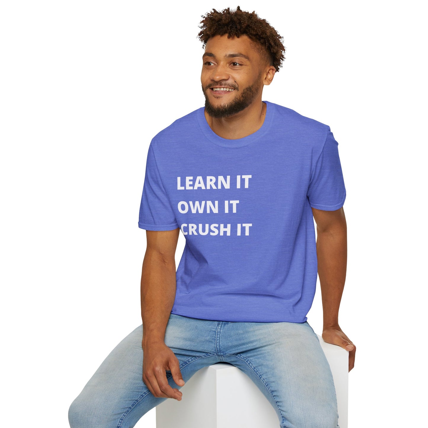 Learn, Own, Crush Unisex Softstyle T-Shirt