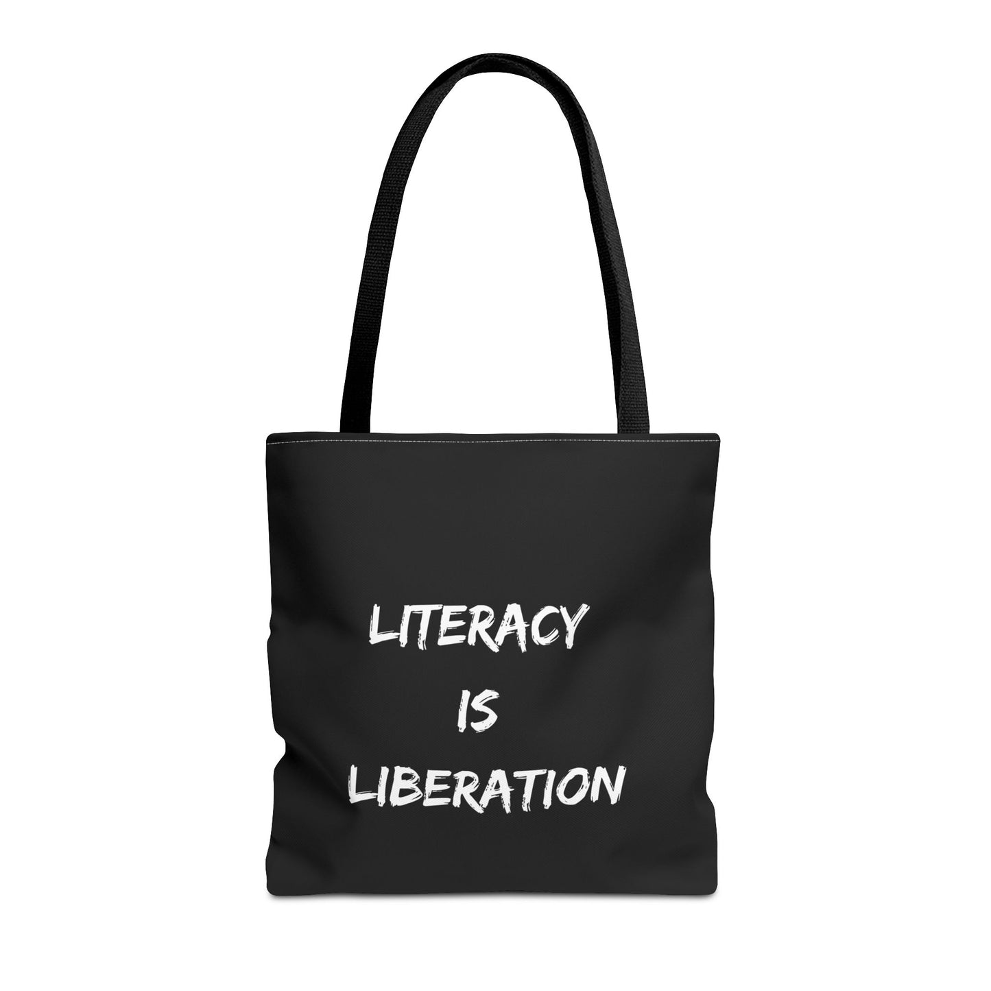 Black Literacy Tote Bag