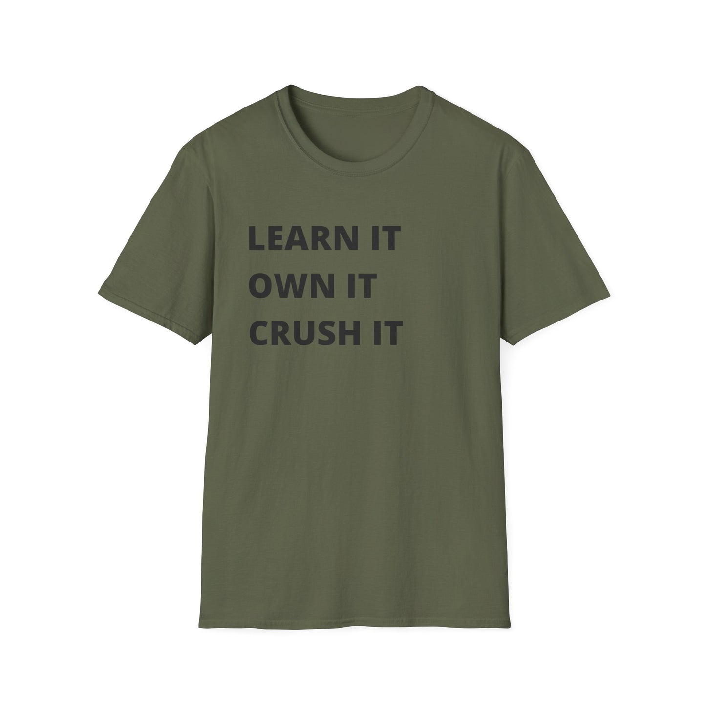 Learn, Own, Crush Unisex Softstyle T-Shirt