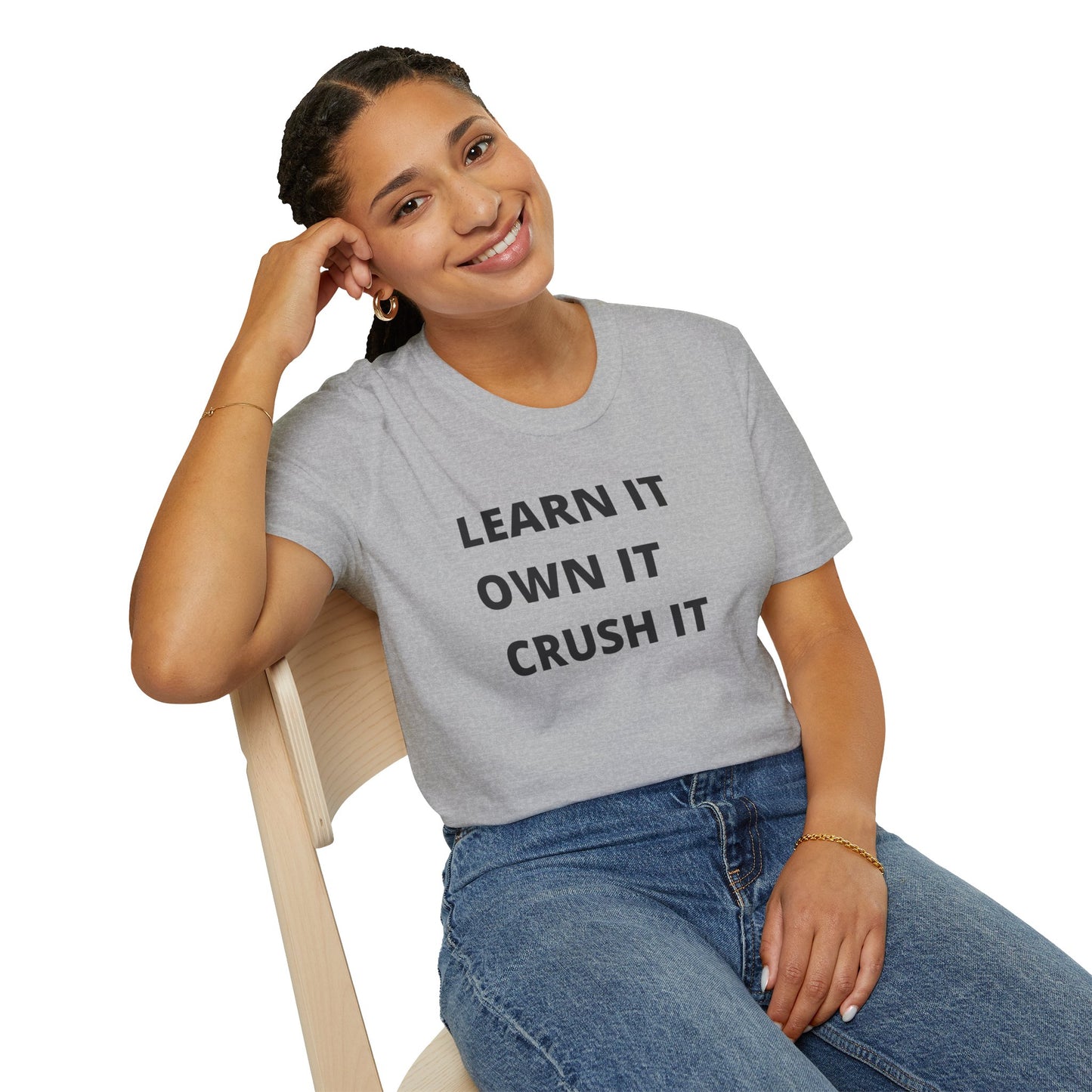 Learn, Own, Crush Unisex Softstyle T-Shirt