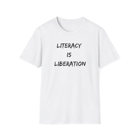 Literacy Is Liberation Unisex Softstyle T-Shirt