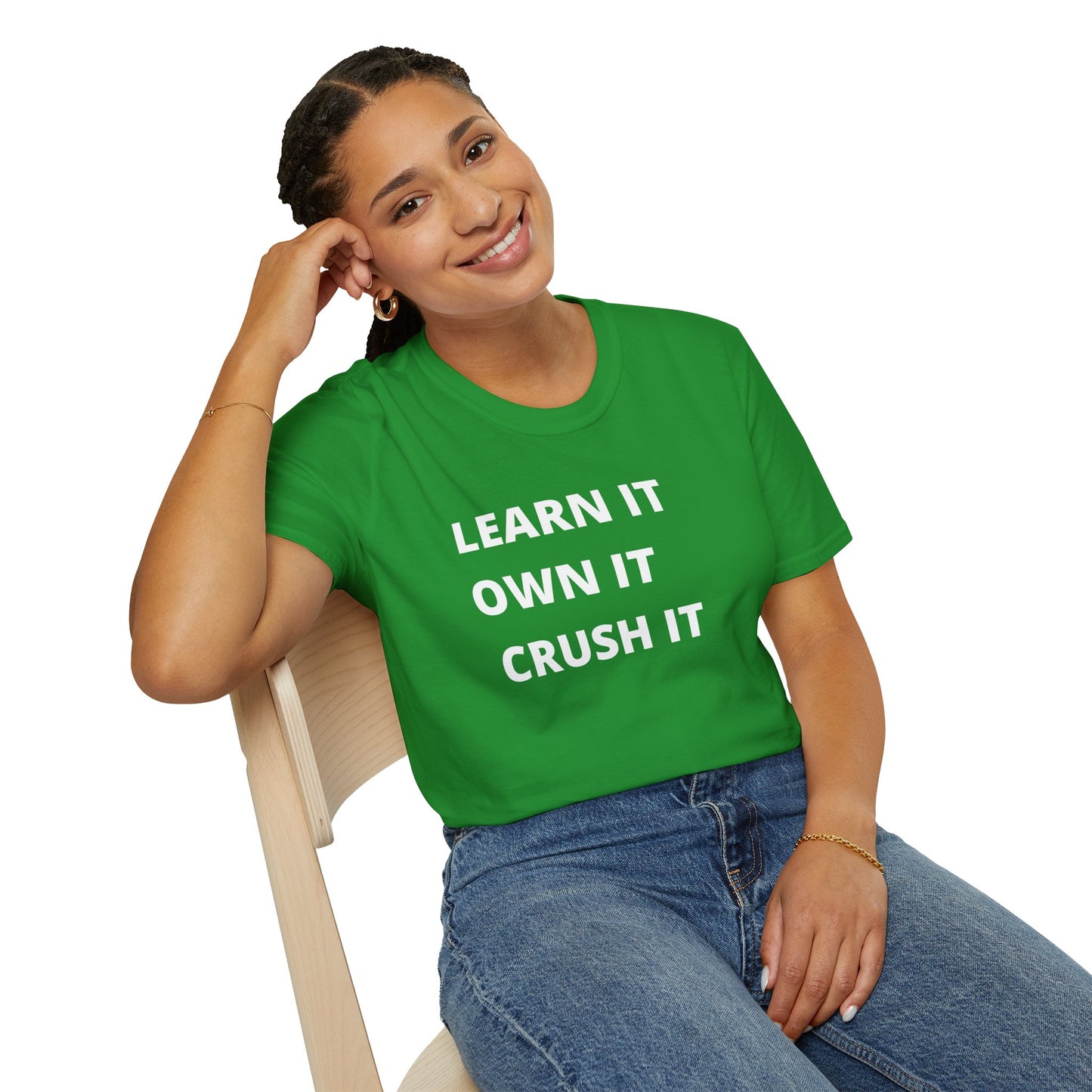 Learn, Own, Crush Unisex Softstyle T-Shirt