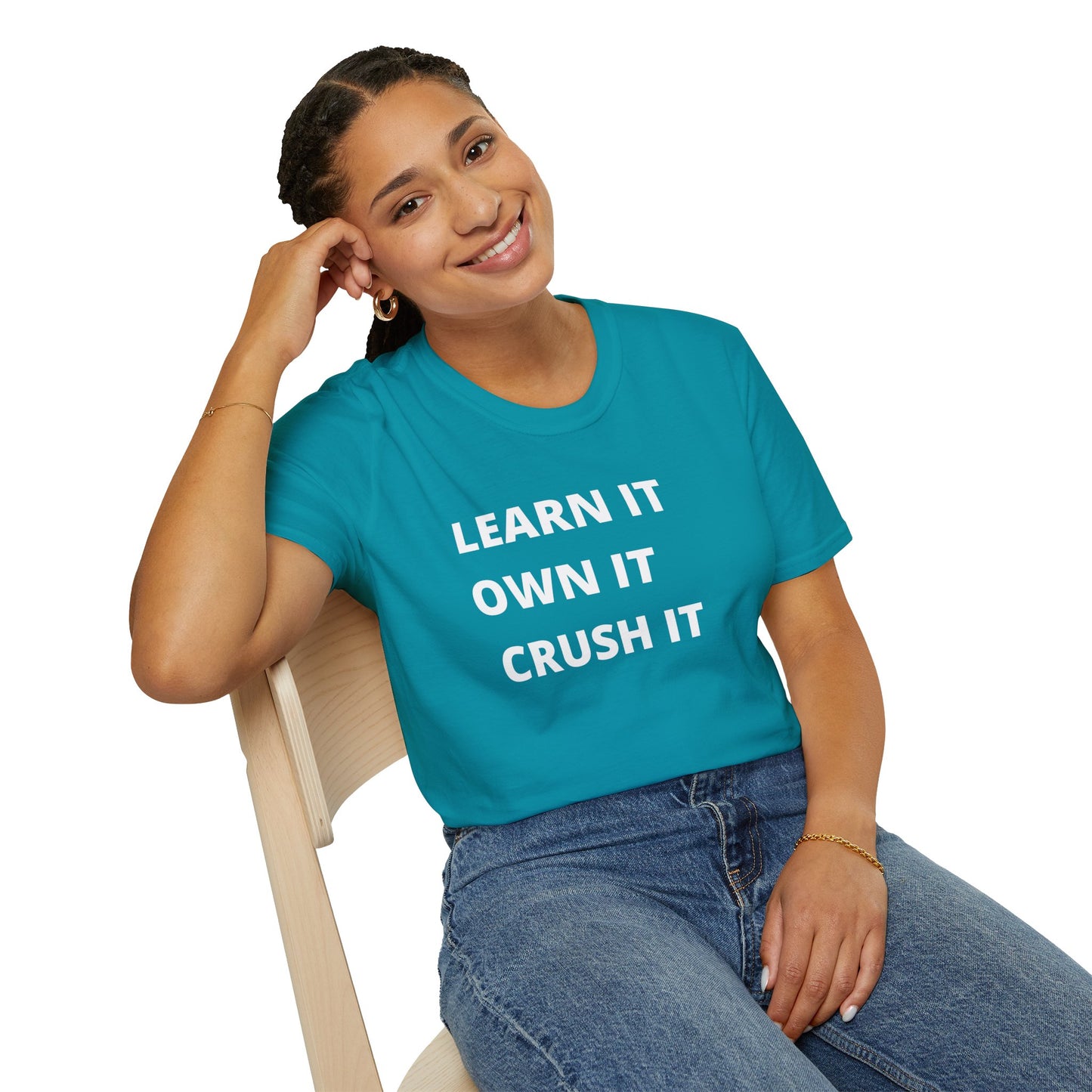 Learn, Own, Crush Unisex Softstyle T-Shirt